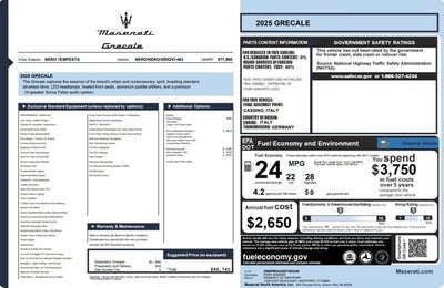 2025 Maserati Grecale 