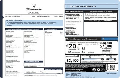 2026 Maserati Grecale Modena