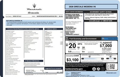 2026 Maserati Grecale Modena