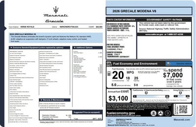 2026 Maserati Grecale Modena