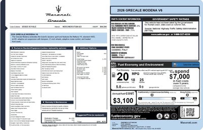 2026 Maserati Grecale Modena