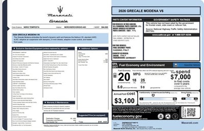 2026 Maserati Grecale Modena