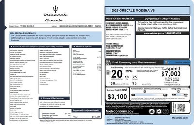 2026 Maserati Grecale Modena