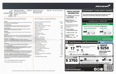 2025 McLaren 750S Spider Performance