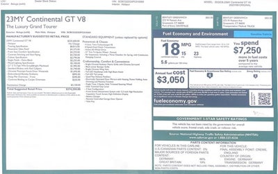 2023 Bentley Continental GT V8