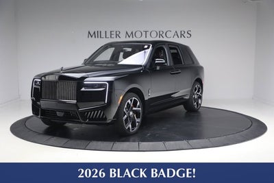 2026 Rolls-Royce Black Badge Cullinan Black Badge