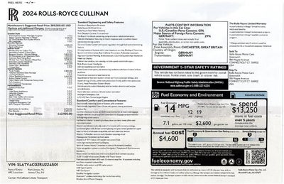 2024 Rolls-Royce Cullinan 