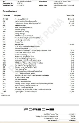 2021 Porsche 911 Carrera S