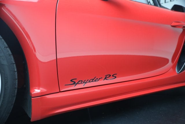 2025 Porsche 718 Boxster Spyder RS
