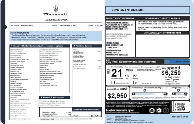 2026 Maserati GranTurismo Base - Photo 25