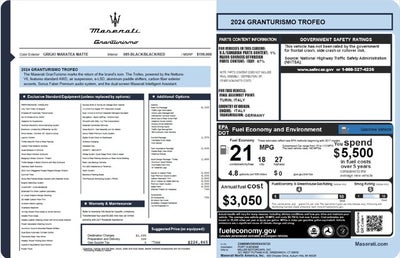 2024 Maserati GranTurismo Trofeo