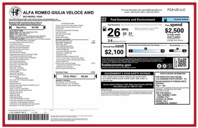 2023 Alfa Romeo Giulia Veloce