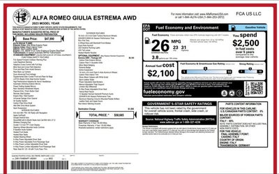 2023 Alfa Romeo Giulia Estrema