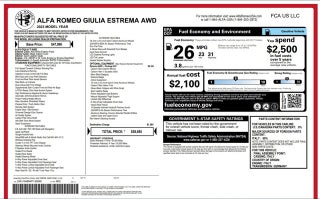 2023 Alfa Romeo Giulia Estrema