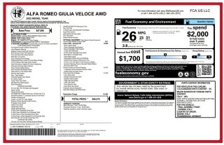 2022 Alfa Romeo Giulia Veloce