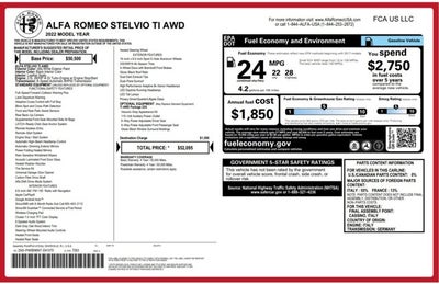2022 Alfa Romeo Stelvio Ti