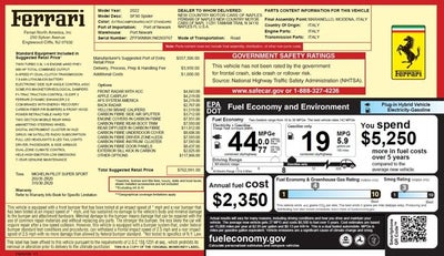 2022 Ferrari SF90 Spider Base