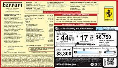 2024 Ferrari SF90 Spider Base