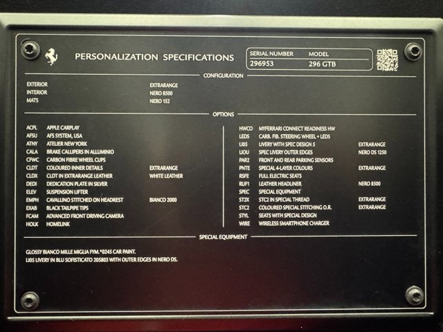 2023 Ferrari 296 GTB Base