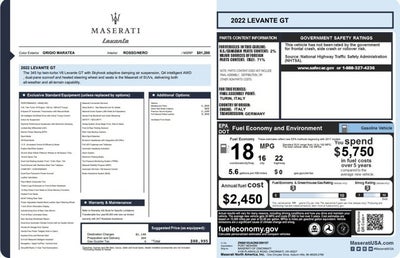 2022 Maserati Levante GT