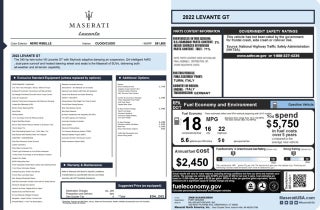 2022 Maserati Levante GT