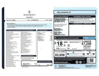 2023 Maserati Levante GT