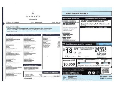 2023 Maserati Levante Modena