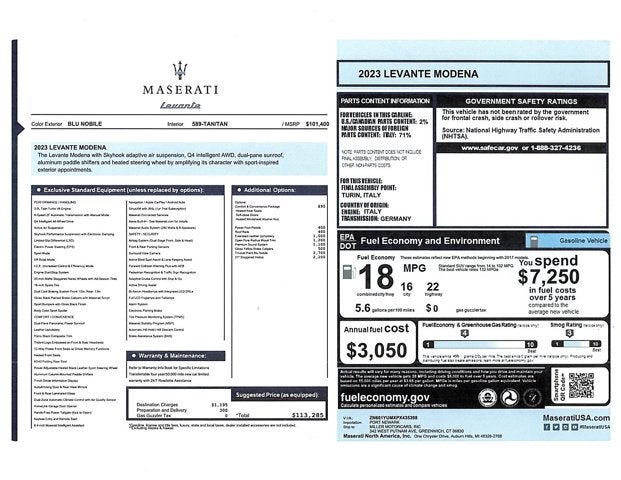 2023 Maserati Levante Modena