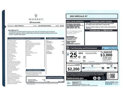 2023 Maserati Grecale GT