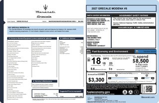 2027 Maserati Grecale Modena V6