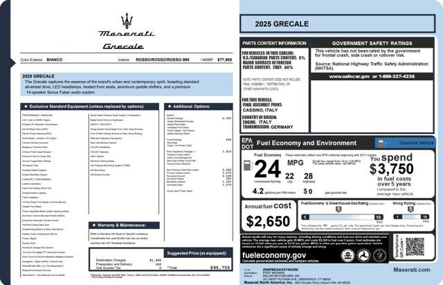 2025 Maserati Grecale 