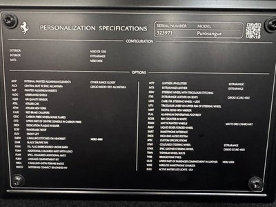 2025 Ferrari Purosangue Base