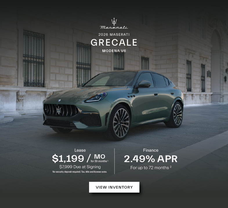 Grecale Offer Banner